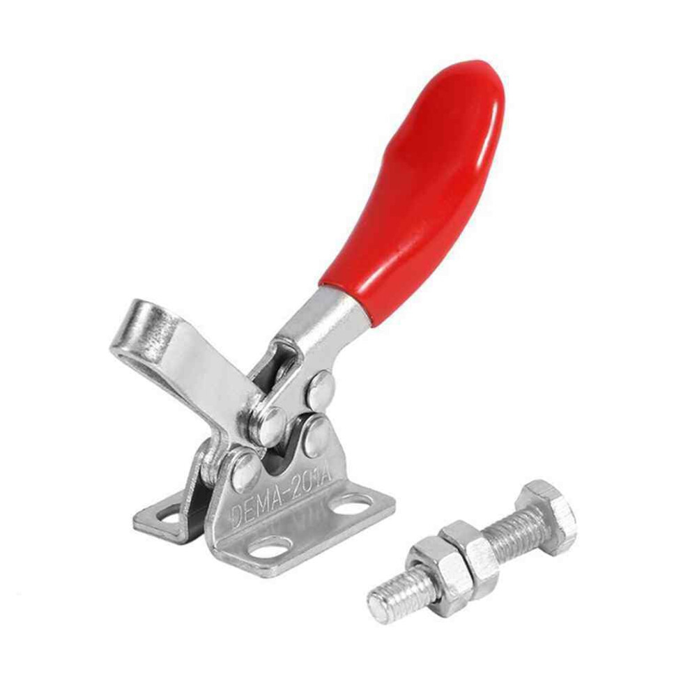 2Pcs Heavy Duty Woodworking Toggle Clamp Set For Firm Fixation And Quick Adjustment 9412369267627