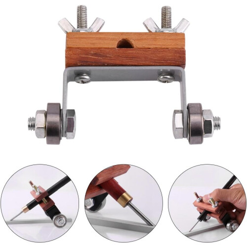 Woodworking Grinding Guide Tool Chisel Sharpener Chisel Sharpener Whetstone Chisel Sharpener with Adjustable Angle Fits Planers and Blades 1