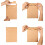 MoonyLI A4/A5 Kraft Envelope Catalogue  File Folder Bags 10Pcs 3