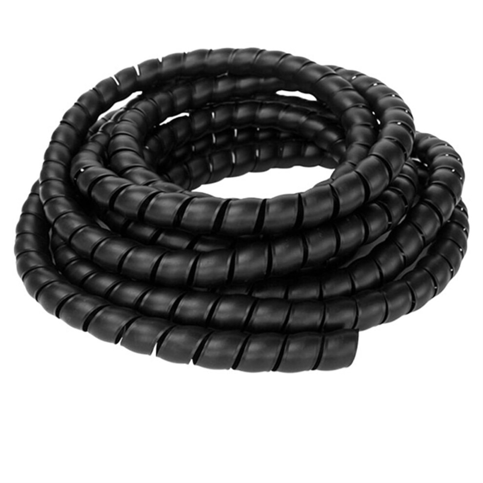 Spiral Winding Tube 8Mm 40Mm Wire Protector Sleeve Hose Cover (Black, 20Mm) 9412369268464