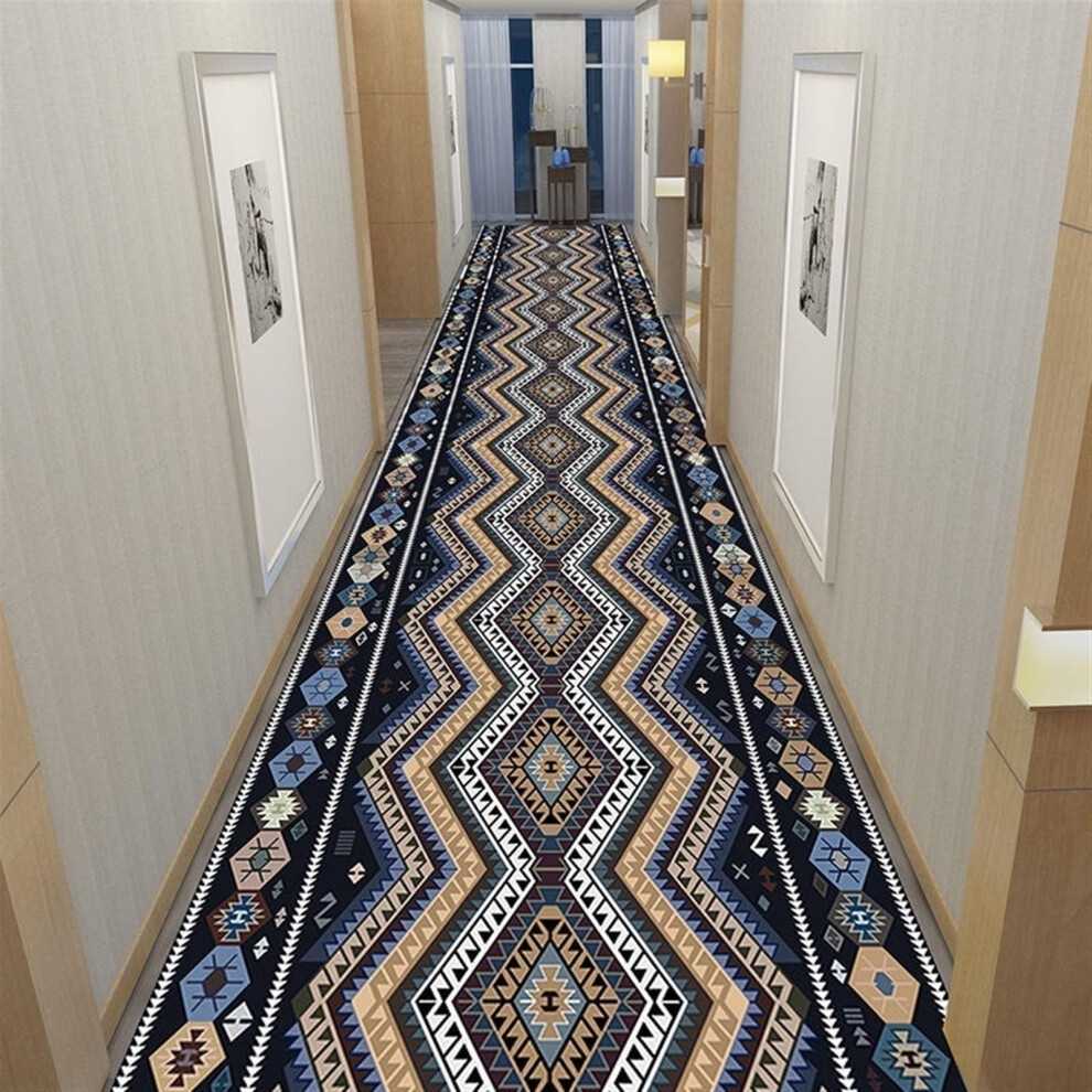 Carpet Runner Hallway, Antifouling, Nonslip, Washable (B, 120 * 350Cm) 9412369274120