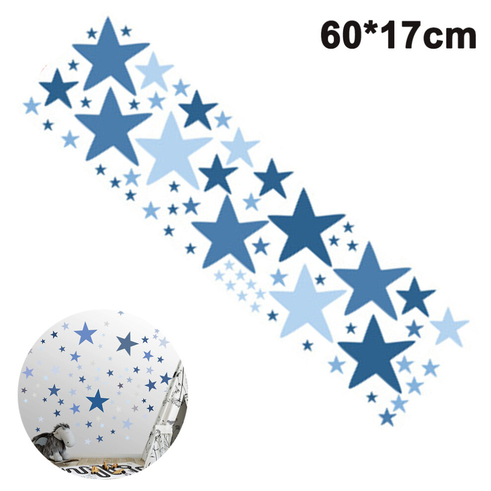 Easy To Apply Stars Wall Decals, Create Your Very Own Design Harmoniously Matched To Room Constellation