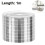 Crafters Delight, Glass Mirror Tiles With Self-Adhesive Backing For Creative Projects 1