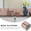 Crafters Delight, Glass Mirror Tiles With Self-Adhesive Backing For Creative Projects 8