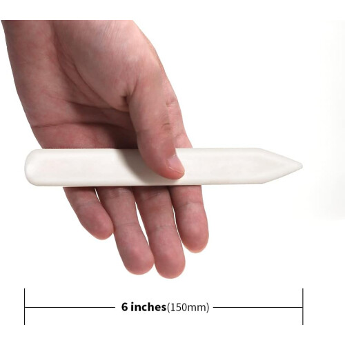 Effective Bone Folder For Diy Crafting, Durable Plastic Creasing Cutter For Leather Craft And Bookbinding, Professional Set For Scrapbooking Tool,