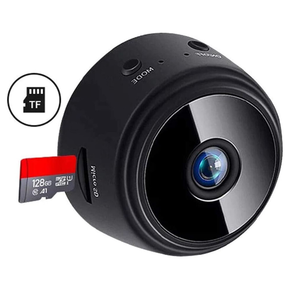 1080P Hd Resolution Camera, Mini Wireless Security Device With Automatic Infrared Night Vision For Seamless Surveillance 9128293418584