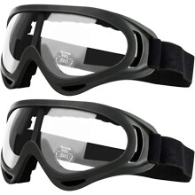 Dirtbike- und ATV-Brille, ABS-Rahmen mit blendfreien Gläsern für maximalen Augenschutz bei Extremsportarten