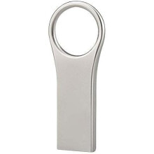 USB-stick van 64 GB, geschikt voor sleutelhangers, schokbestendig en stofbestendig ontwerp. Waterdichte USB-stick met robuuste metalen behuizing voor