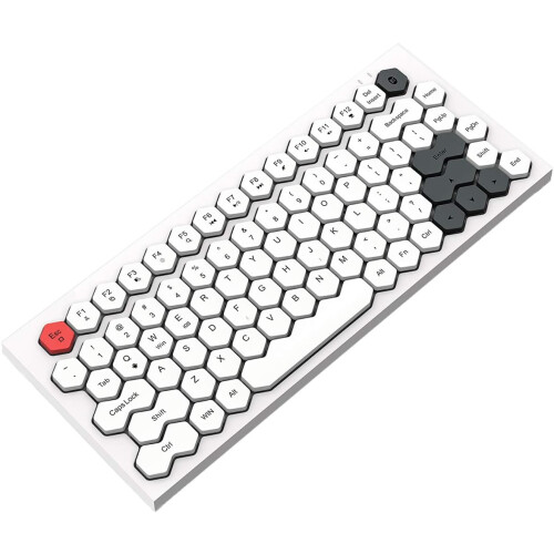 Mechanical Keyboard for Versatile Connectivity, Translucent Bottom Shell Design Enhances Your Desktop Aesthetics, Dual Mode Bluetooth & Wired 1