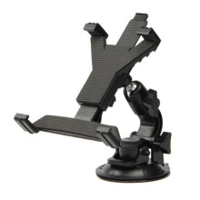 Suporte universal para painel de carro, suporte para tablet com visualização em vários ângulos, amplo alcance, braço giratório de 360 graus e