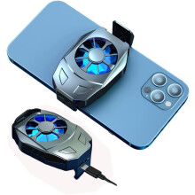 Wiederaufladbarer Handykühler mit schneller Abkühlung, geräuschlose Kühlung für mobiles Gaming und Videostreaming, universell kompatibel,
