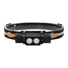 Wiederaufladbare Stirnlampe mit hohem Farbwiedergabeindex (CRI), hellem Weißlicht, wasserdicht, verstellbar und leicht – ideal für Outdoor-Fans.