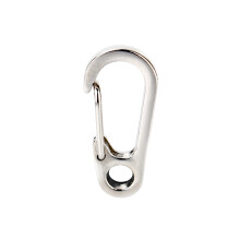 Heavy Duty Carabiner Clip For Outdoor Adventures, Egg-Shaped Snap Hook With Smooth Rounded Edges, Ideal For Camping Hiking And Fishing,