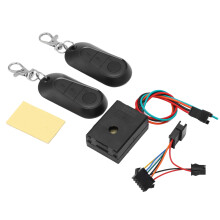 Sistema di allarme antifurto per moto ad alto volume con funzione di avviamento remoto automatico del motore, impermeabile e facile da installare su