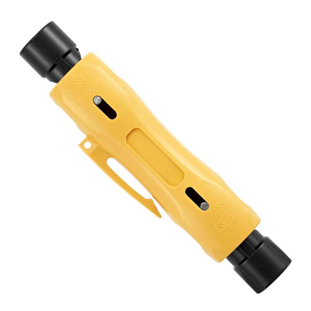 Coaxial Cable Stripper Rg6 Rg59 Rg11 Cutter With Precise Wire Stripping And Ergonomic Grip 9189345107658