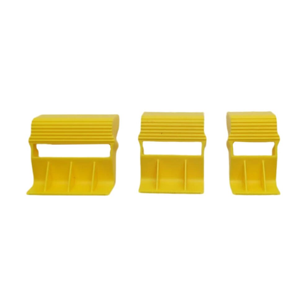 3 Pieces Stable Tape Dispenser Functional Adhesive Tape Holder For Painting And Crafting With Ergonomic Handle And Stable Base 9365049032827