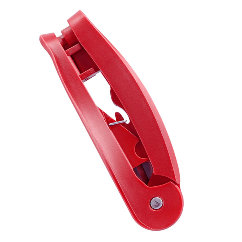 Rj45 Cable Stripping Tool With Cutter, Ergonomic Grip And Locking Mechanism For Ethernet Prep 9189345107696