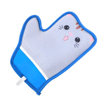 Haarling Gloves for Dogs Cat Washing Gloves Gentle Removal of Static Hair with Massage Function and Shampoo Cleaning for Cats and Dogs