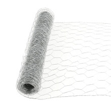 40x500CM Beige Hexagonal Chicken Wire Mesh Garden Fence Netting for Poultry Plant Protection
