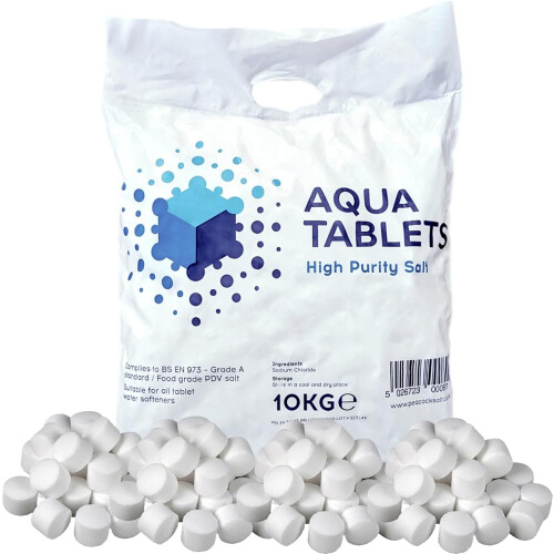 2 x Water Softener Salt Tablets 10kg Purity Salt 2