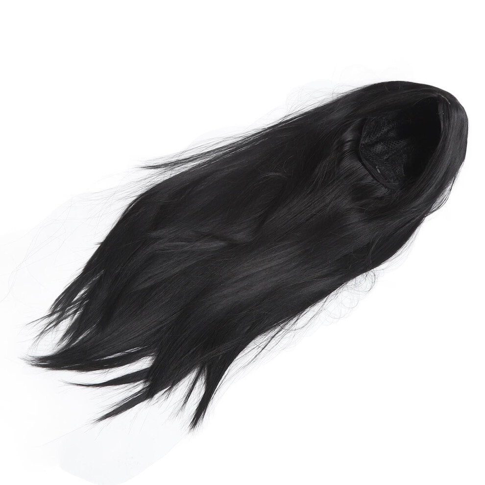 Comfortable Black Wig for Women - Perfect for Halloween and Cosplay