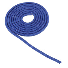 Rhythmic Gymnastics Rope 3m Blue for Kids Exercise & Performance Training