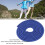 Rhythmic Gymnastics Rope 3m Blue for Kids Exercise & Performance Training 5