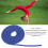 Rhythmic Gymnastics Rope 3m Blue for Kids Exercise & Performance Training 6