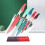6Pc Knife Set With Acrylic Block, Multi-coloured 1