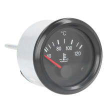 Durable 52mm Water Temp Gauge 12V with Transparent Cover