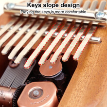 Kalimba Mini-Daumenklavier, 10 Tasten, tragbares