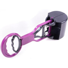 Dog Poop Scooper, Pet Pooper Scooper, Simple Short Handle (Color: Red)