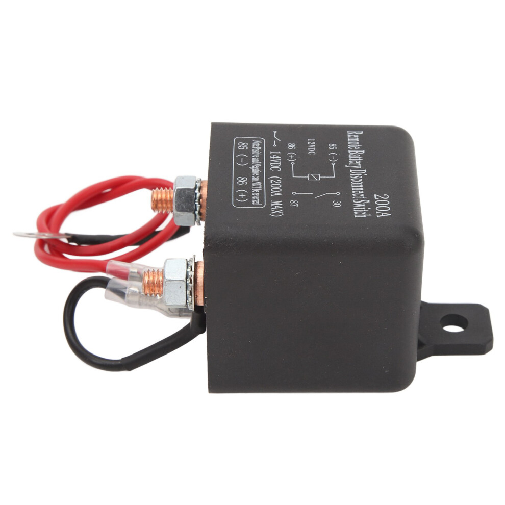 12V Remote Battery Disconnect Switch 200A Dual Battery Kill Switch For Vehicles 6951368758055