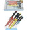 6Pc Knife Set With Acrylic Block, Multi-coloured 2