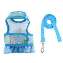 Adjustable Rabbits Skirt Leash Rabbits Harness Leash-blue M