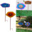 Support de bain d'oiseaux décoratif en forme de fleur, pour-2 2