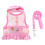 Adjustable Rabbits Skirt Leash Rabbits Harness Leash- pink L 1