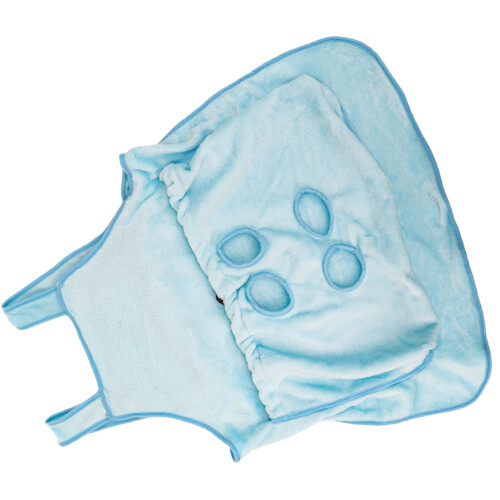 Cats Sleeping Aprons with Pocket for Holding Cats for-Blue