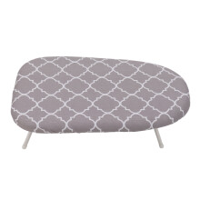 Smart Ironing Board Pad And Cover Set Compact Countertop Ironing Mat Heat Resistant Fabric With Extra Thick Foam Padding Elastic Cord Fastening System