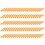 Professional Golf Accessories Durable Plastic Castle Tees Step Down Unbreakable Golf Tees for Irontechnique Bright Orange Lightweight Reusable 7