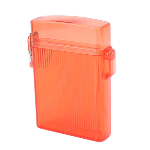Portable Cigarette Container With Leak Detection Compatibility, Waterproof Transparent Case High Capacity Compact Lightweight Design (3PCS) 1