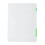 Transparent File Box Organizer, Durable Snap Button Design Multipurpose Document Case For Travel Essentials And Office Use 1