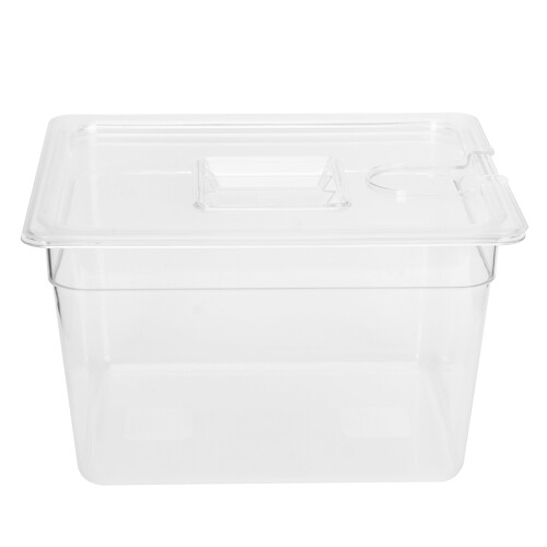Ενεργειακά αποδοτικό δοχείο Sous Vide 11L με καπάκι, διαφανή κλίμακα μέτρησης για