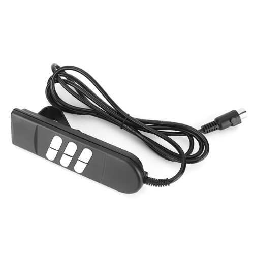Controle remoto universal para poltrona elevatória com conector de 5 pinos, função de subida e descida para sofás reclináveis elétricos e 1
