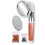 Magichome Shower Head, Eco Friendly ABS Material Transparent See-through Design, Easy Installation for Quick Connect Without Tools 1