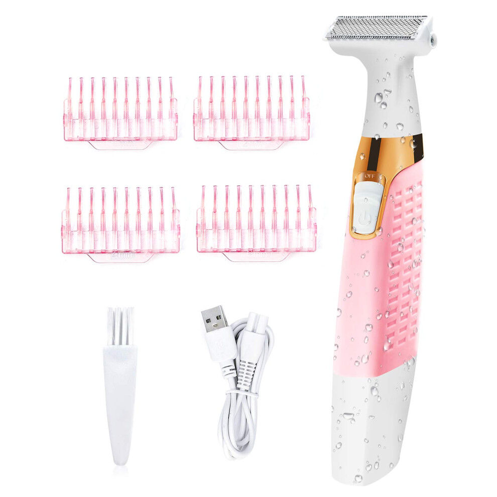 Sensitive Area Trimming, Gentle Deep Shaving, Replacement Eyebrow Trimmer Comb For Women's Facial And Body Hair Removal, Hypoallergenic Stainless