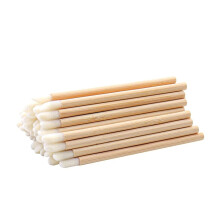 Bamboo Handle Lip Brushes, Eco-friendly Design For Sustainable Beauty, Reliable Makeup Tool Kits, Comfortable And Gentle On Sensitive Skin,