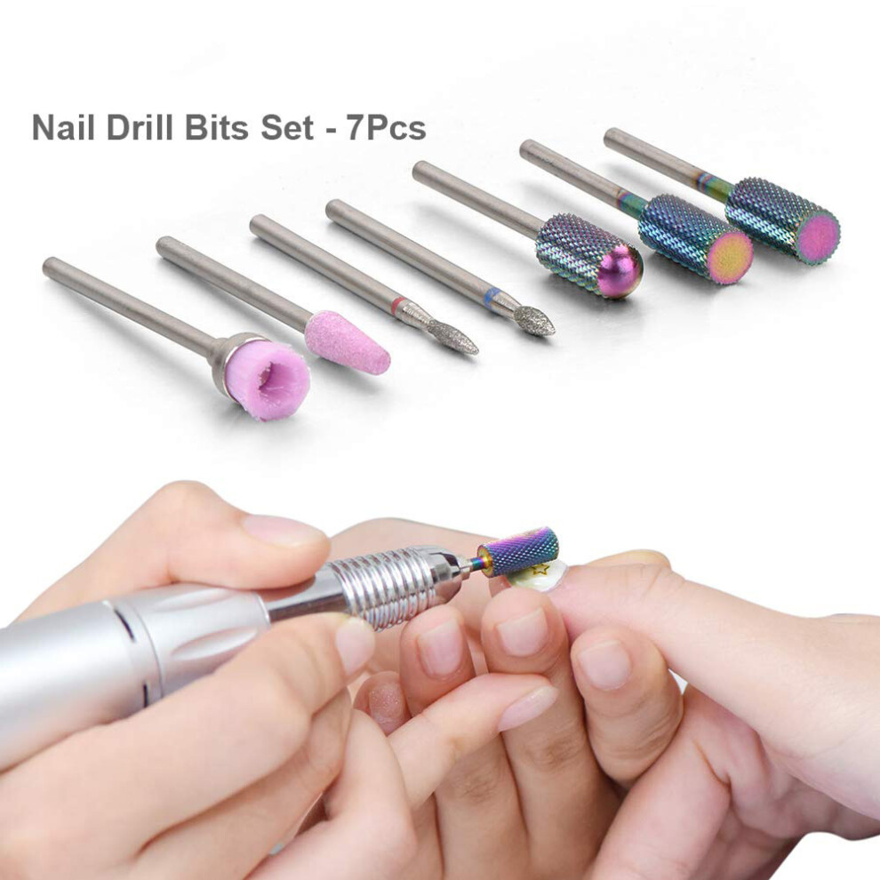 Smooth Shaping Cleaning, Tungsten Carbide Nail Drill Bits That Are Durable And Produce Less Dust, For Professional Nail Art Supplies, Multifunctional 9128293459839