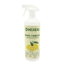 Hexeal Lemon Cleaner 1L Spray – 1L White Vinegar, Lemon Fresh, Removes Grime