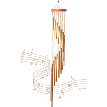 Carillon éolien d'extérieur Melodic Haven, tubes en aluminium, résistant aux intempéries, son clair et mélodieux, cadeau idéal pour la